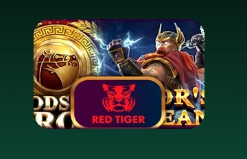 โลโก้ค่าย Red Tiger ในล็อบบี้ของ MK8